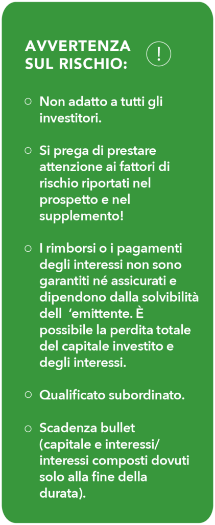 Grafica con avvisi di rischio - maggiori informazioni sono disponibili nella descrizione dell'immagine