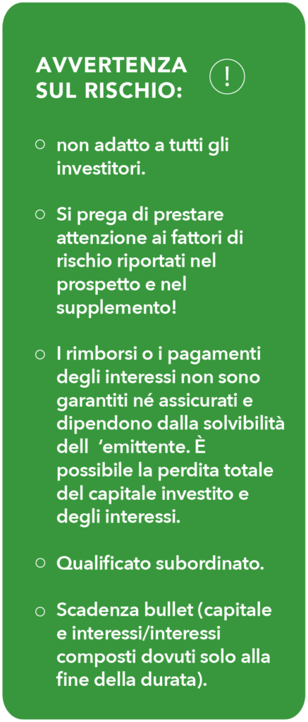 Grafica con avvisi di rischio - maggiori informazioni sono disponibili nella descrizione dell'immagine