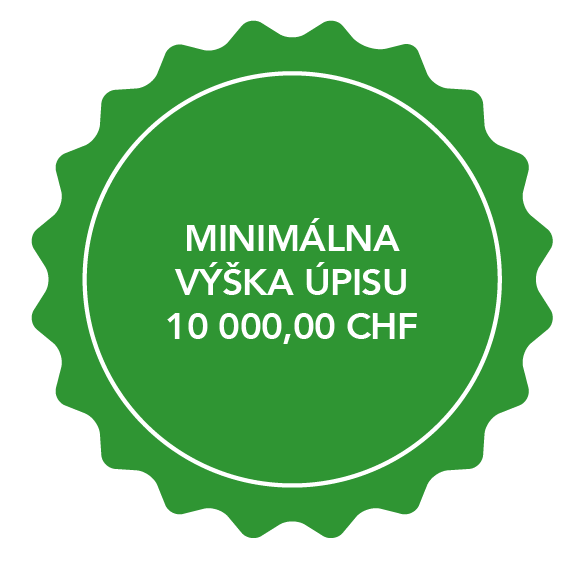 Poznámka k textu: MINIMÁLNA VÝŠKA ÚPISU 1 000,00 EUR