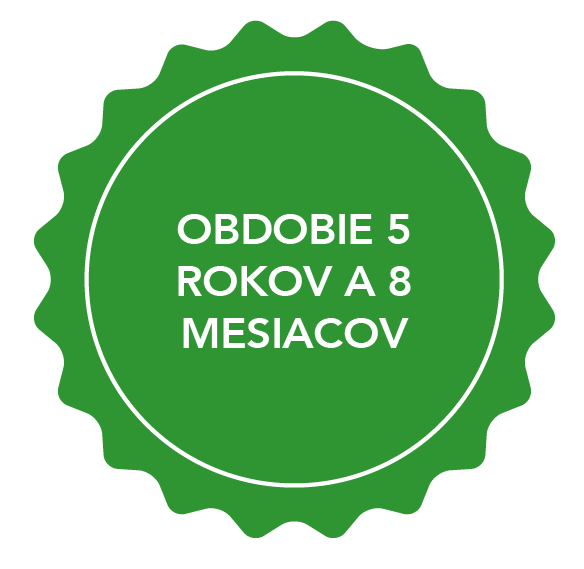 Poznámka k textu: OBDOBIE 5 ROKOV A 8 MESIACOV